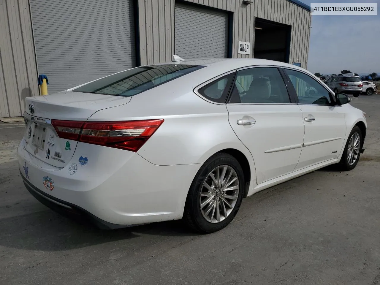 4T1BD1EBXGU055292 2016 Toyota Avalon Hybrid