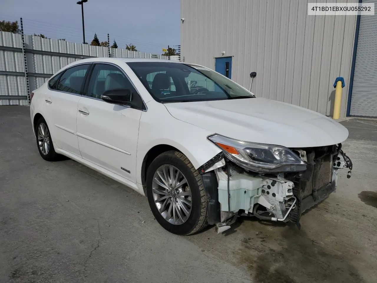 2016 Toyota Avalon Hybrid VIN: 4T1BD1EBXGU055292 Lot: 78027234