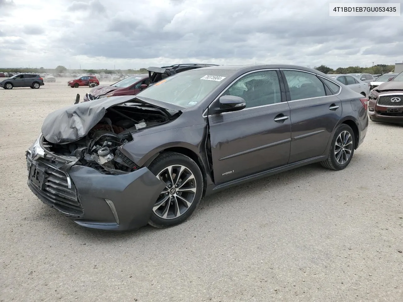 2016 Toyota Avalon Hybrid VIN: 4T1BD1EB7GU053435 Lot: 78375904