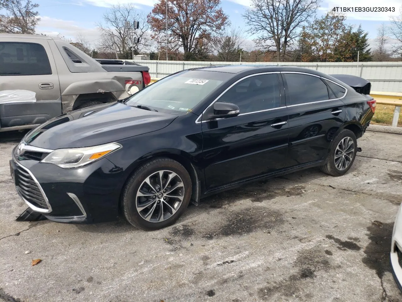 2016 Toyota Avalon Xle VIN: 4T1BK1EB3GU230343 Lot: 78812054