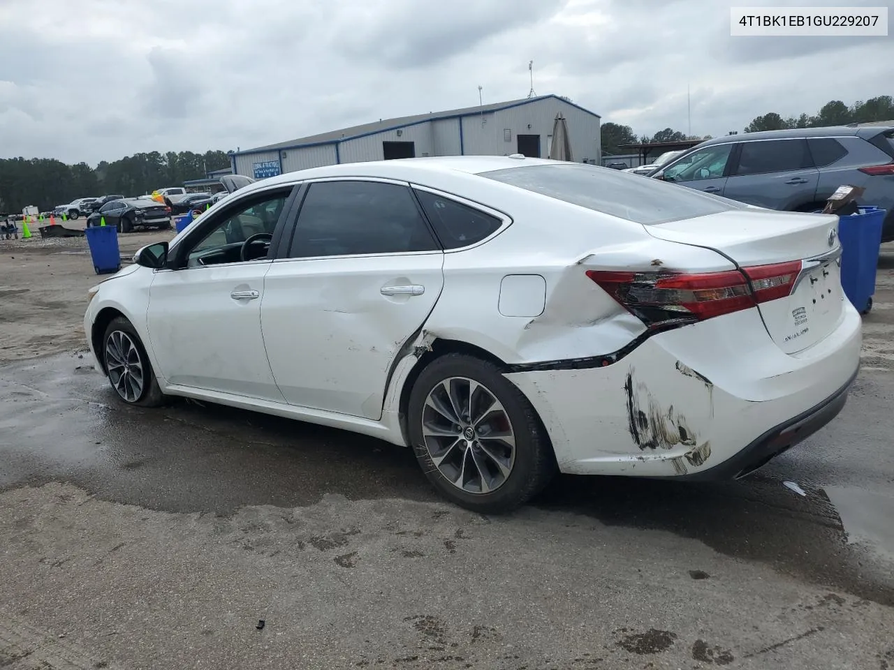 2016 Toyota Avalon Xle VIN: 4T1BK1EB1GU229207 Lot: 78893504