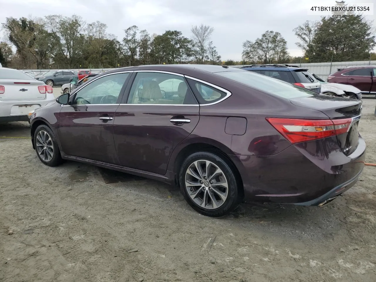 2016 Toyota Avalon Xle VIN: 4T1BK1EBXGU215354 Lot: 78894414