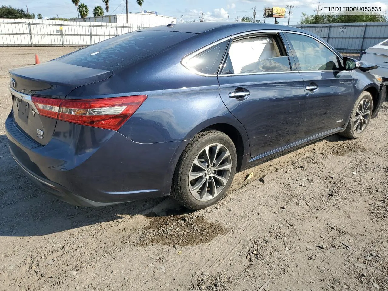 2016 Toyota Avalon Hybrid VIN: 4T1BD1EB0GU053535 Lot: 79254394