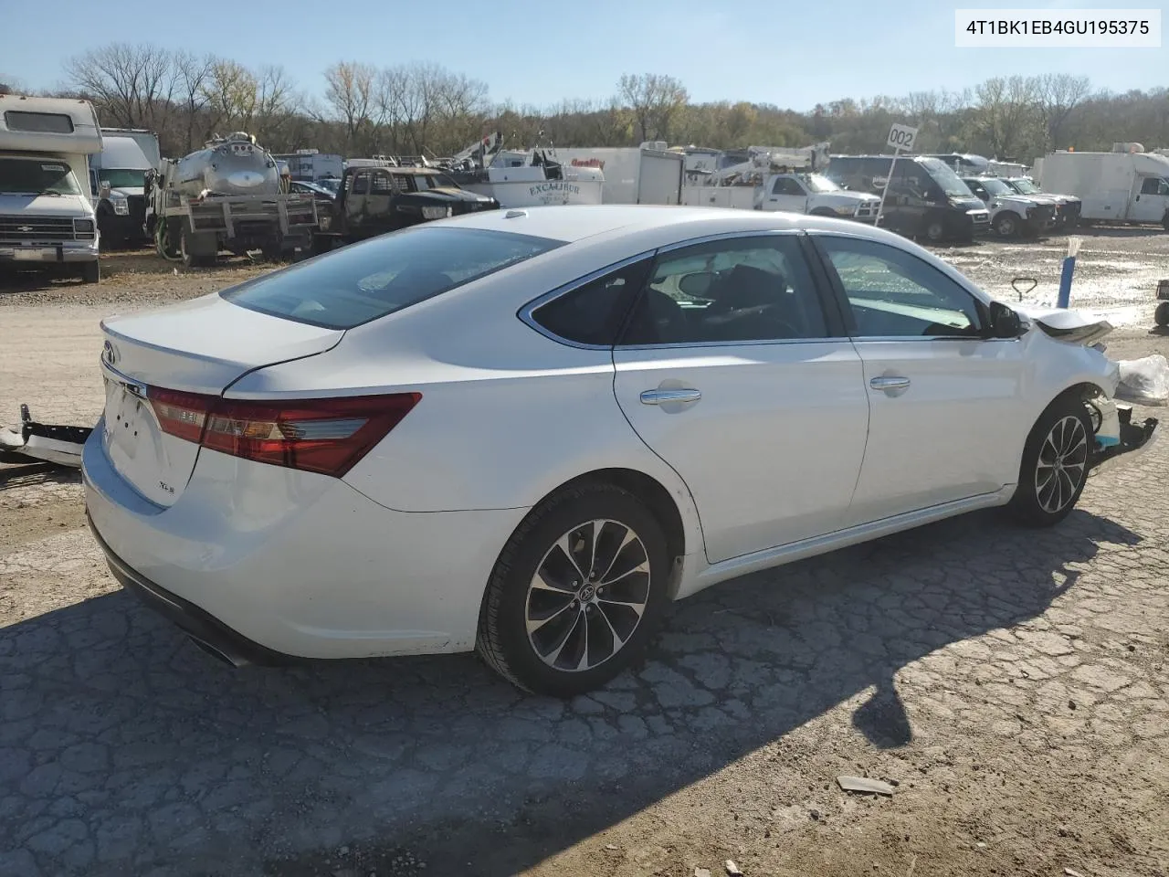 2016 Toyota Avalon Xle VIN: 4T1BK1EB4GU195375 Lot: 79676864