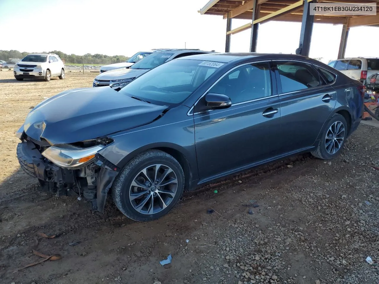 2016 Toyota Avalon Xle VIN: 4T1BK1EB3GU234120 Lot: 80152064