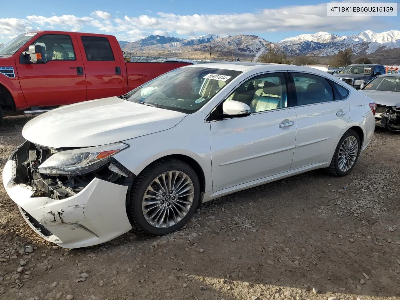 2016 Toyota Avalon Xle VIN: 4T1BK1EB6GU216159 Lot: 80997844