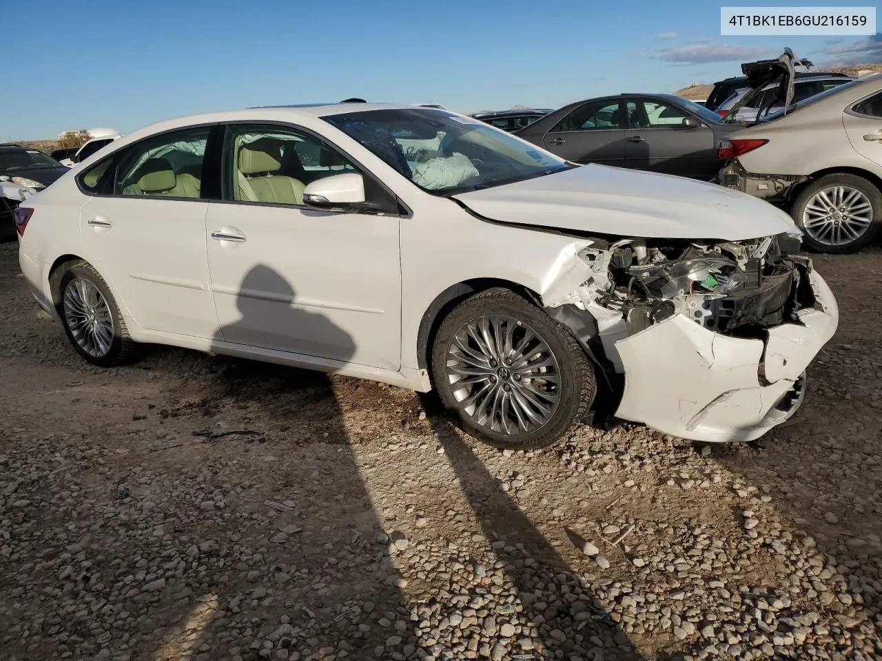 2016 Toyota Avalon Xle VIN: 4T1BK1EB6GU216159 Lot: 80997844