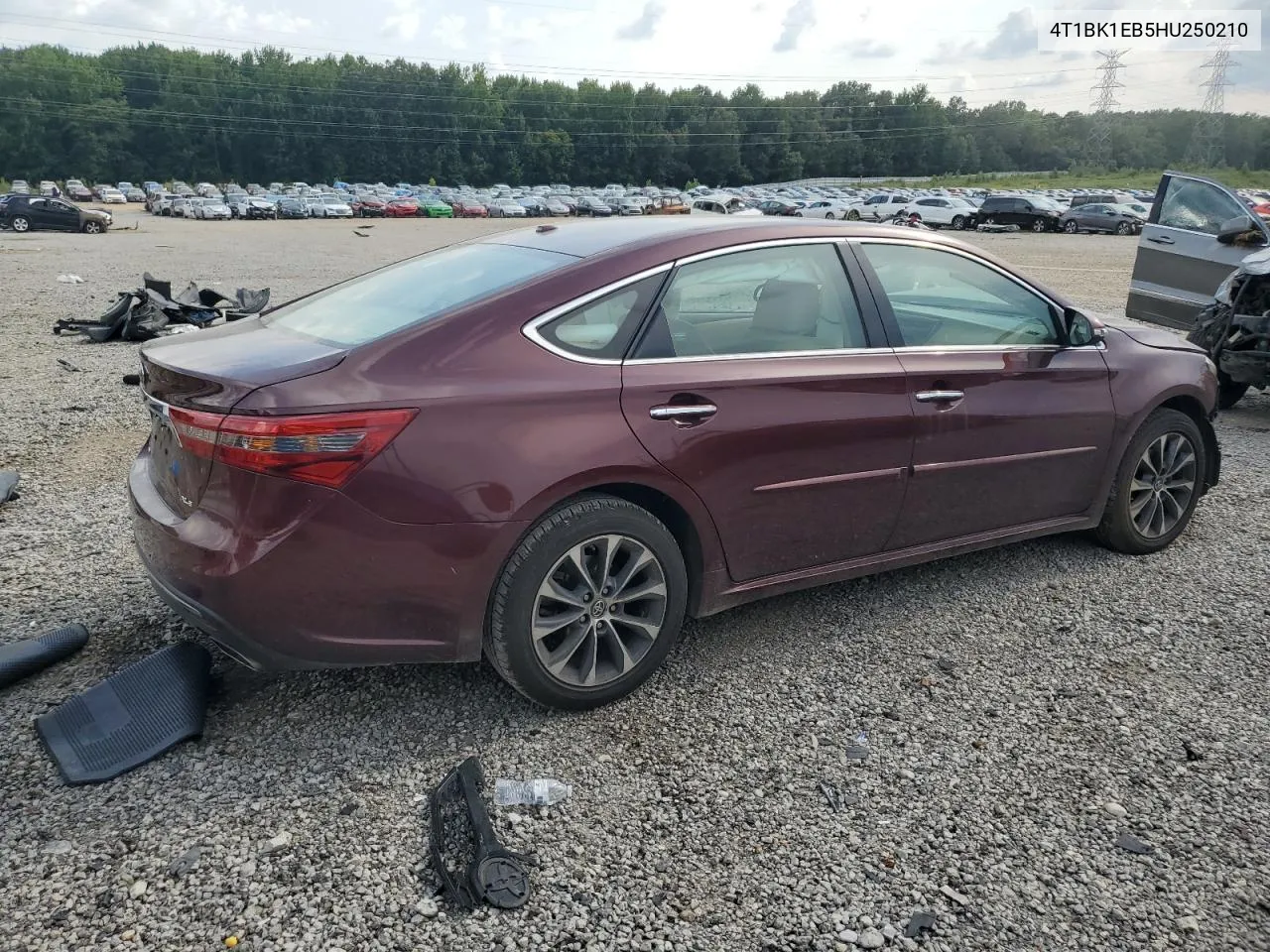 2017 Toyota Avalon Xle VIN: 4T1BK1EB5HU250210 Lot: 64067314