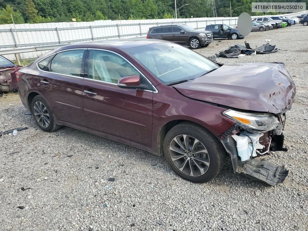 2017 Toyota Avalon Xle VIN: 4T1BK1EB5HU250210 Lot: 64067314