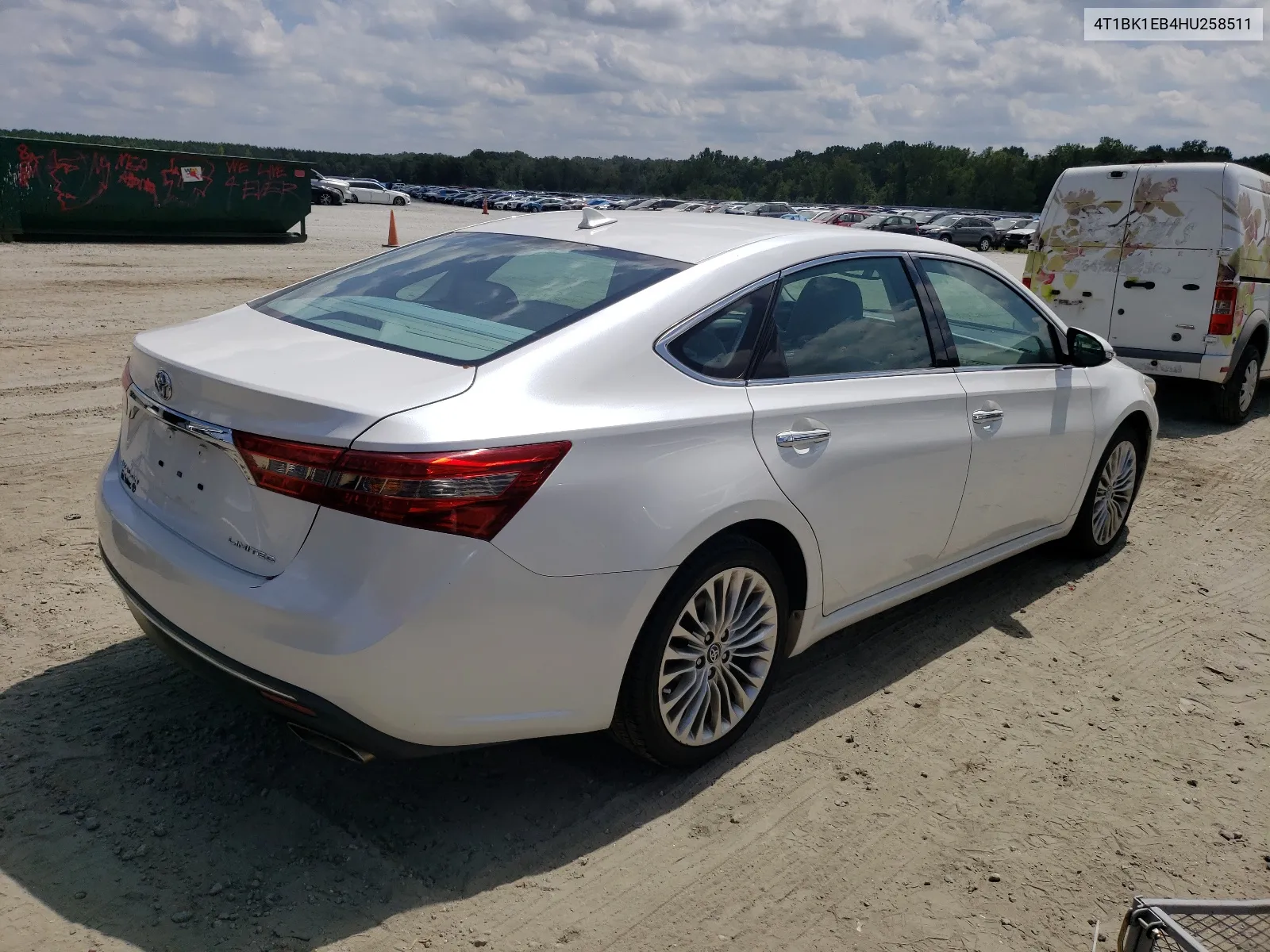 2017 Toyota Avalon Xle VIN: 4T1BK1EB4HU258511 Lot: 68205464