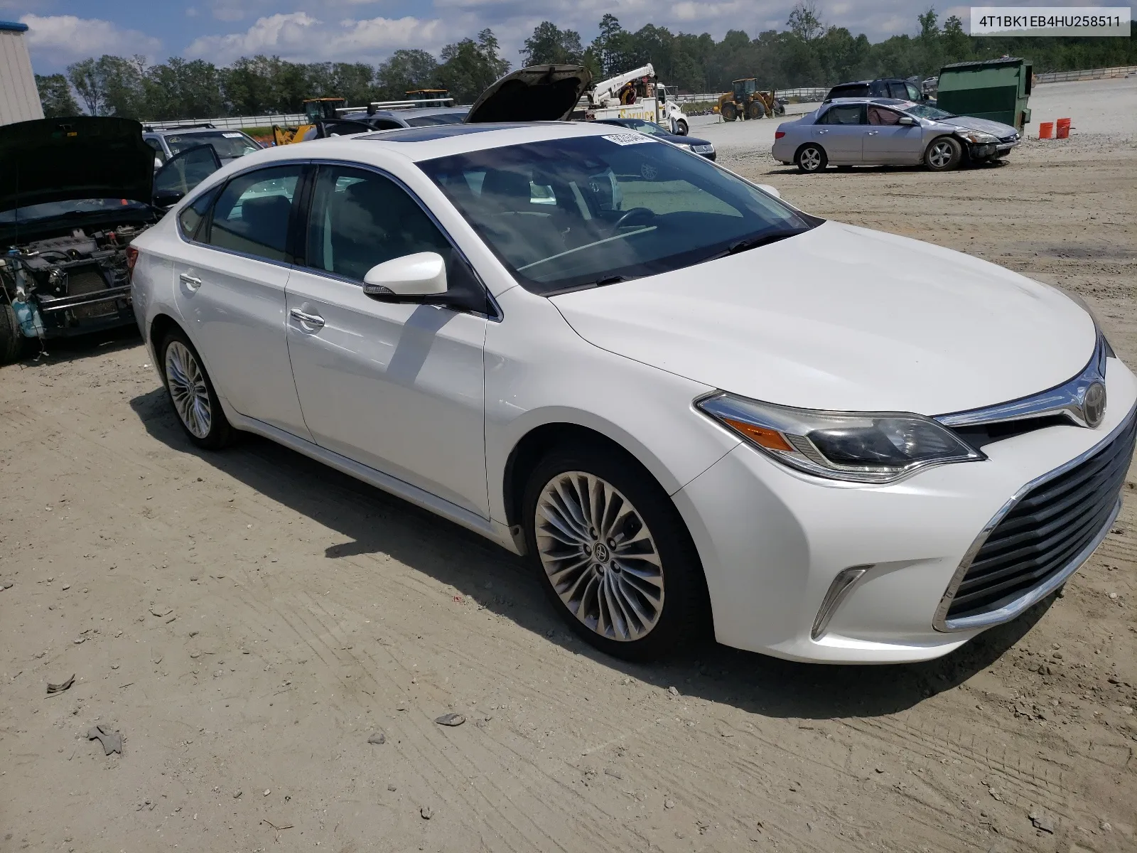 2017 Toyota Avalon Xle VIN: 4T1BK1EB4HU258511 Lot: 68205464