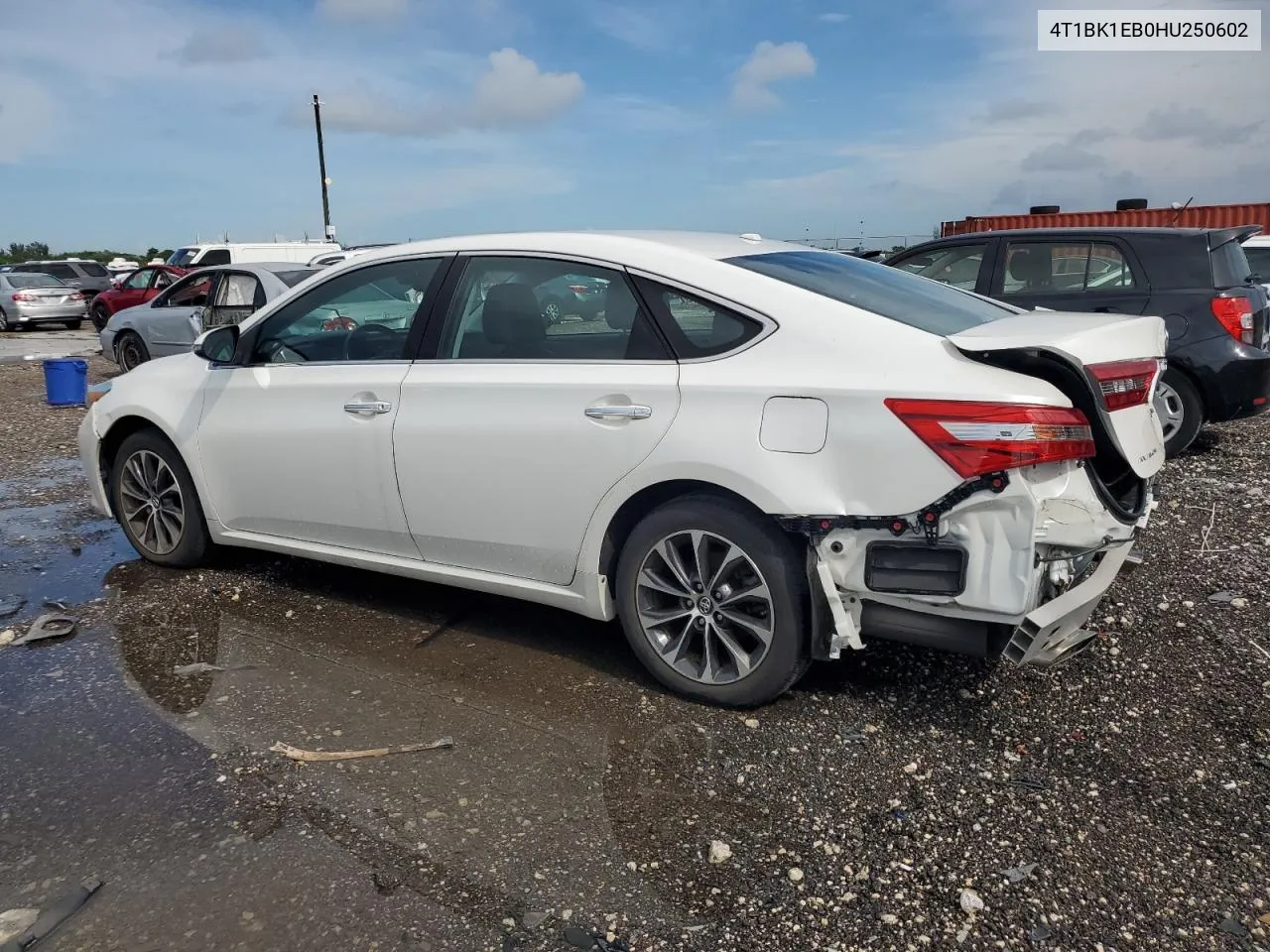 2017 Toyota Avalon Xle VIN: 4T1BK1EB0HU250602 Lot: 69786954