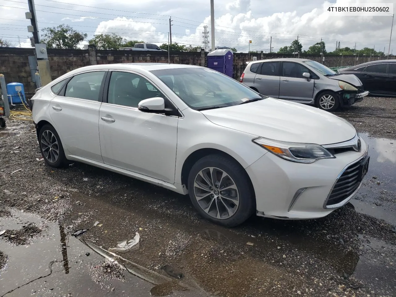 2017 Toyota Avalon Xle VIN: 4T1BK1EB0HU250602 Lot: 69786954