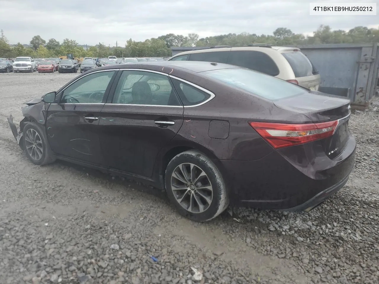 2017 Toyota Avalon Xle VIN: 4T1BK1EB9HU250212 Lot: 70673464