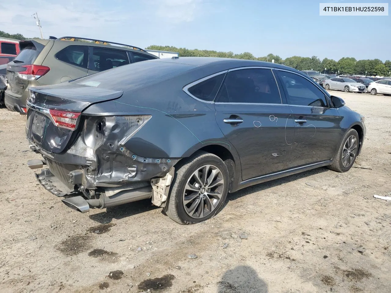 2017 Toyota Avalon Xle VIN: 4T1BK1EB1HU252598 Lot: 70986264