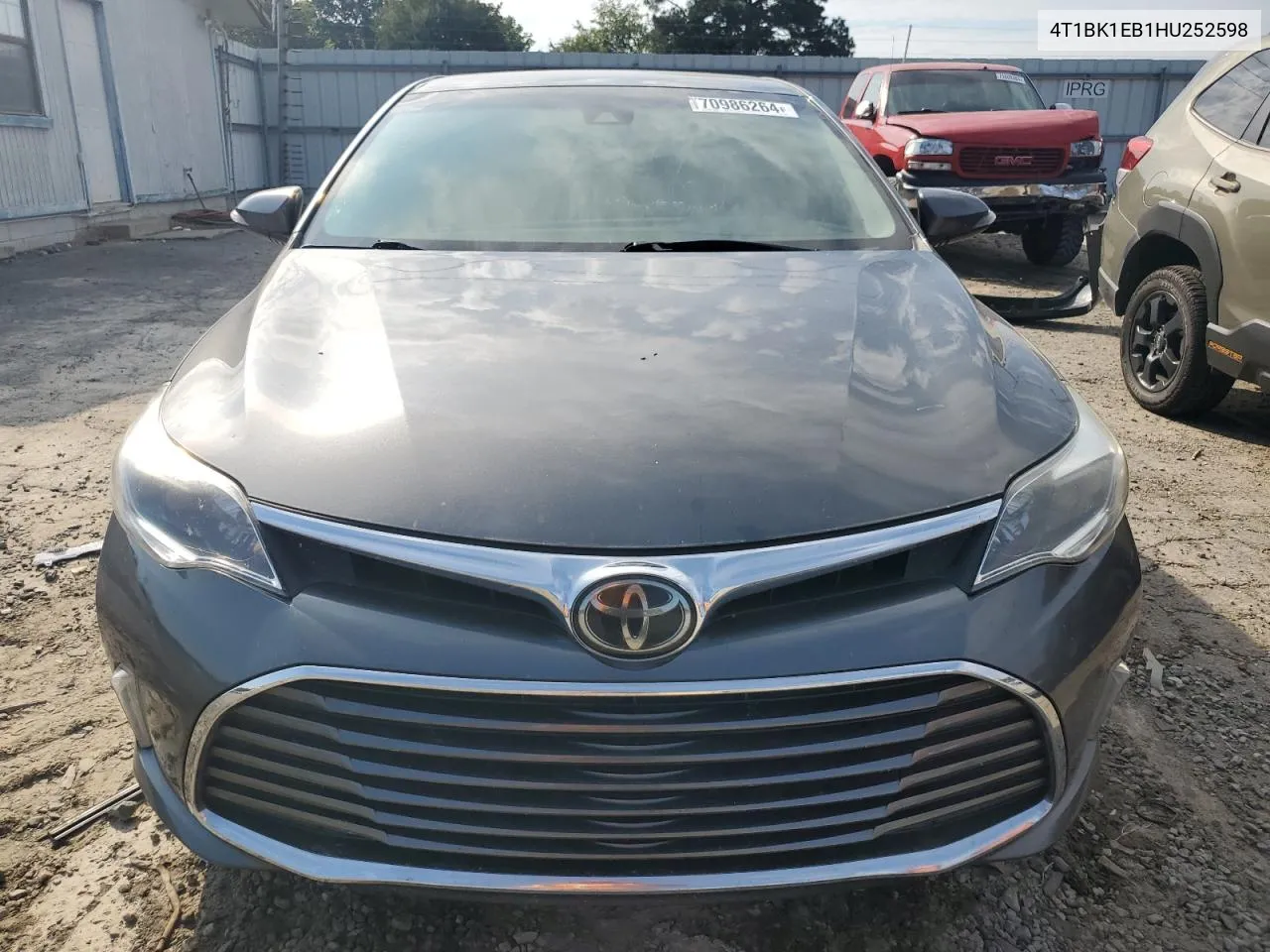 2017 Toyota Avalon Xle VIN: 4T1BK1EB1HU252598 Lot: 70986264