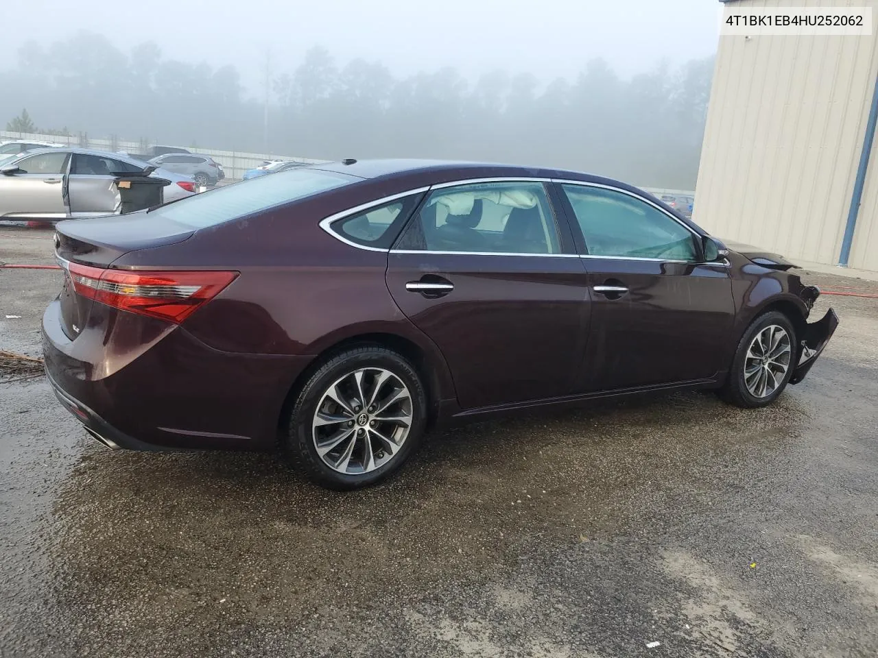 2017 Toyota Avalon Xle VIN: 4T1BK1EB4HU252062 Lot: 72221544