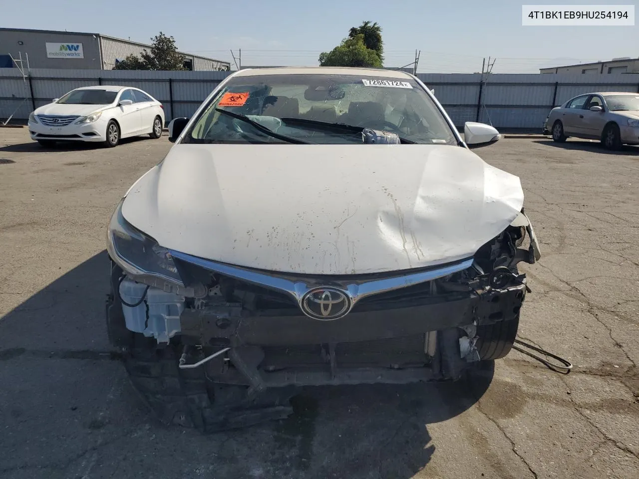 4T1BK1EB9HU254194 2017 Toyota Avalon Xle