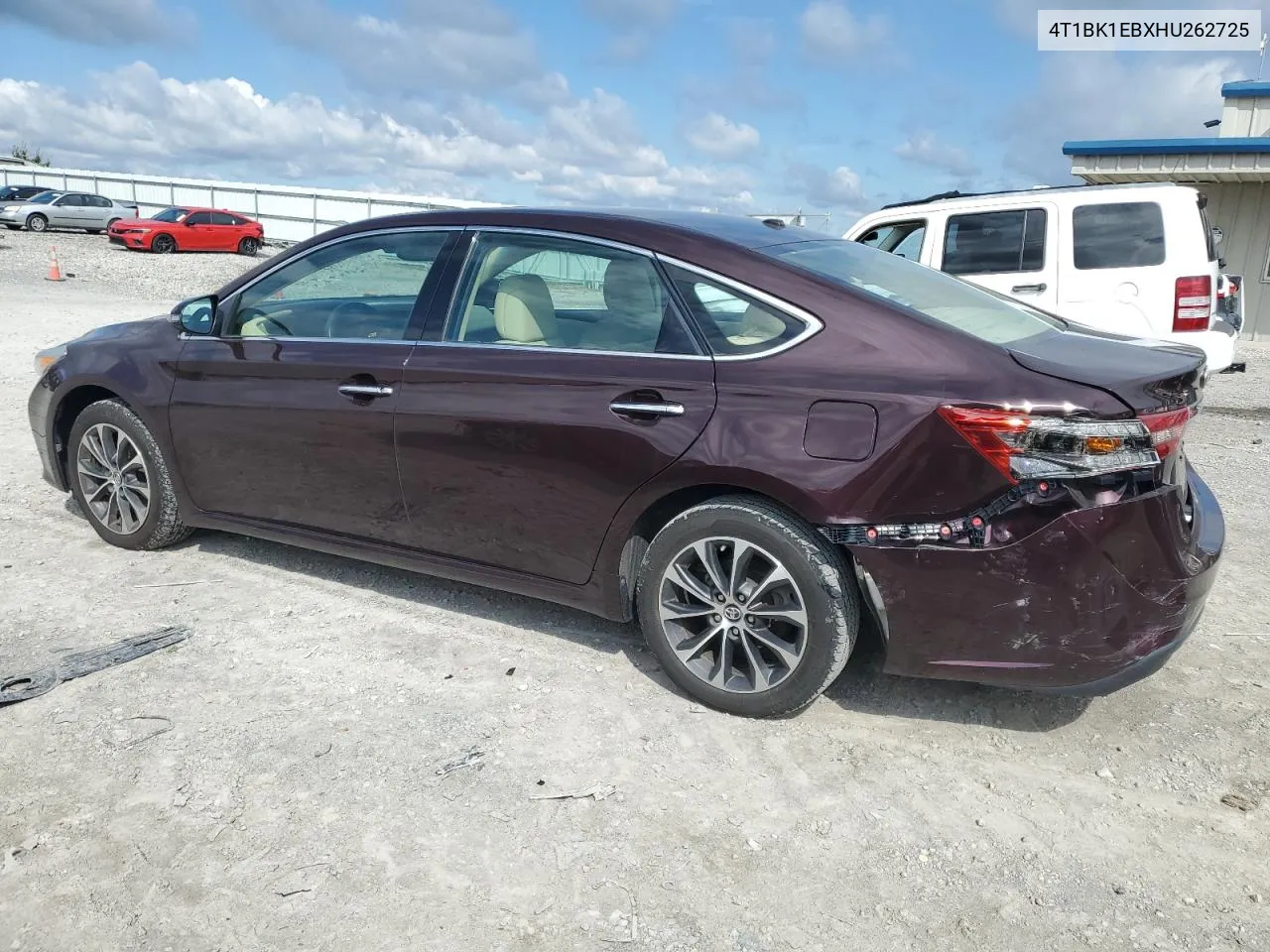 2017 Toyota Avalon Xle VIN: 4T1BK1EBXHU262725 Lot: 72951984