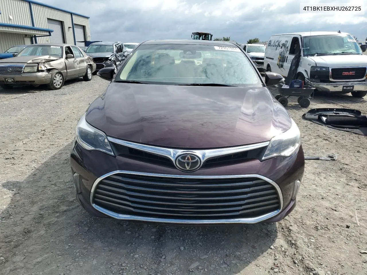 2017 Toyota Avalon Xle VIN: 4T1BK1EBXHU262725 Lot: 72951984