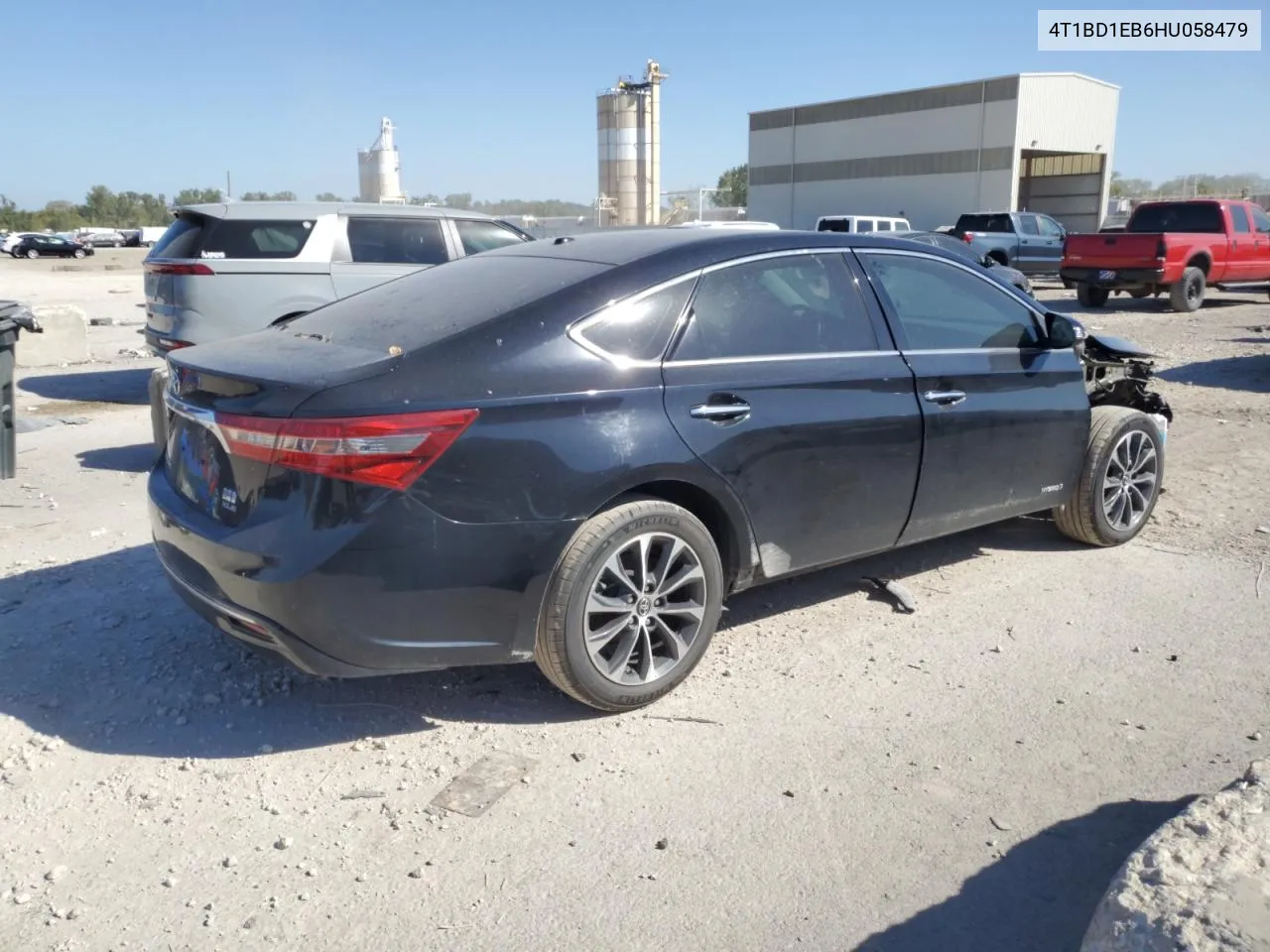 2017 Toyota Avalon Hybrid VIN: 4T1BD1EB6HU058479 Lot: 73208494