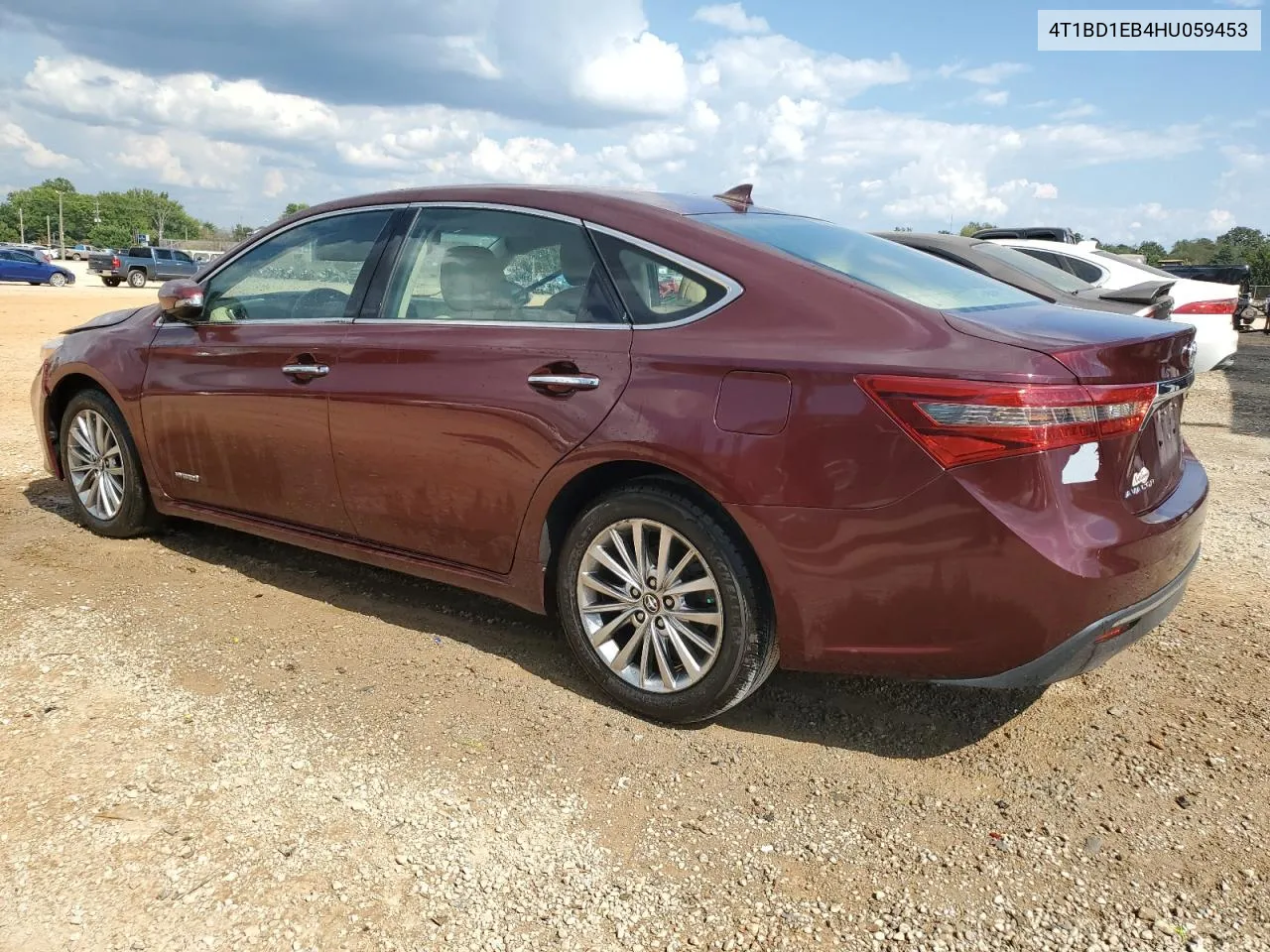 2017 Toyota Avalon Hybrid VIN: 4T1BD1EB4HU059453 Lot: 73802144