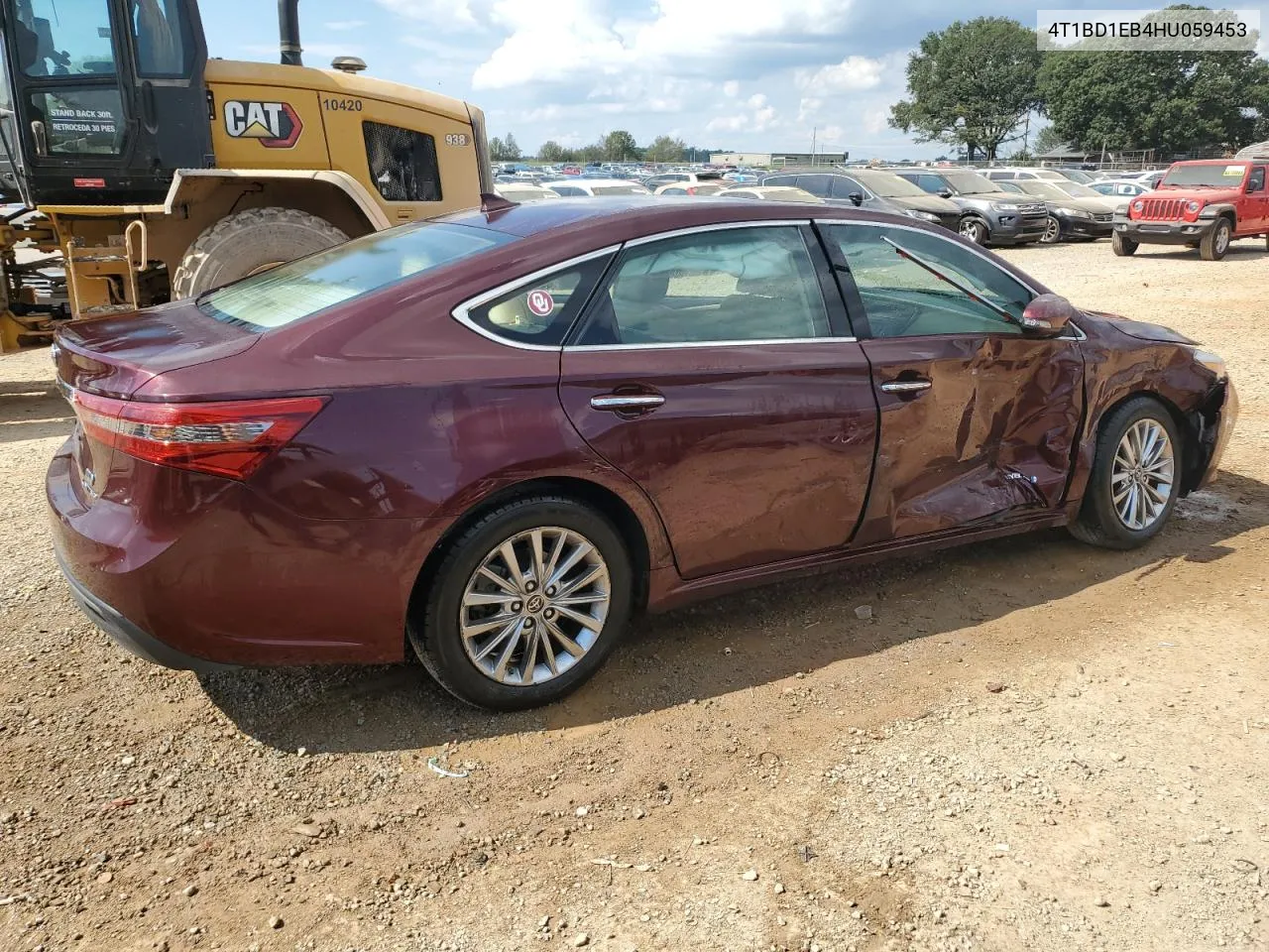 2017 Toyota Avalon Hybrid VIN: 4T1BD1EB4HU059453 Lot: 73802144