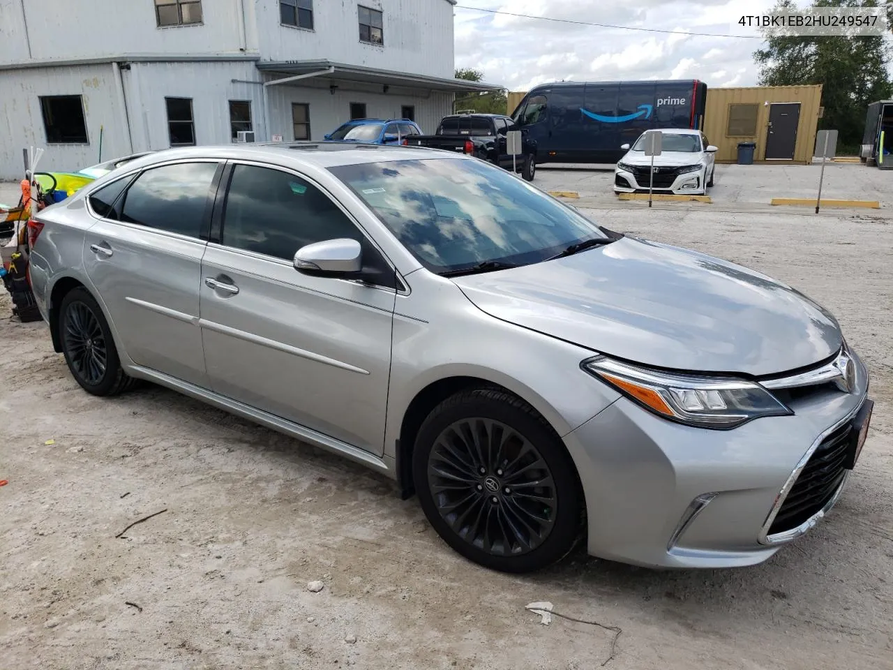 2017 Toyota Avalon Xle VIN: 4T1BK1EB2HU249547 Lot: 74183324