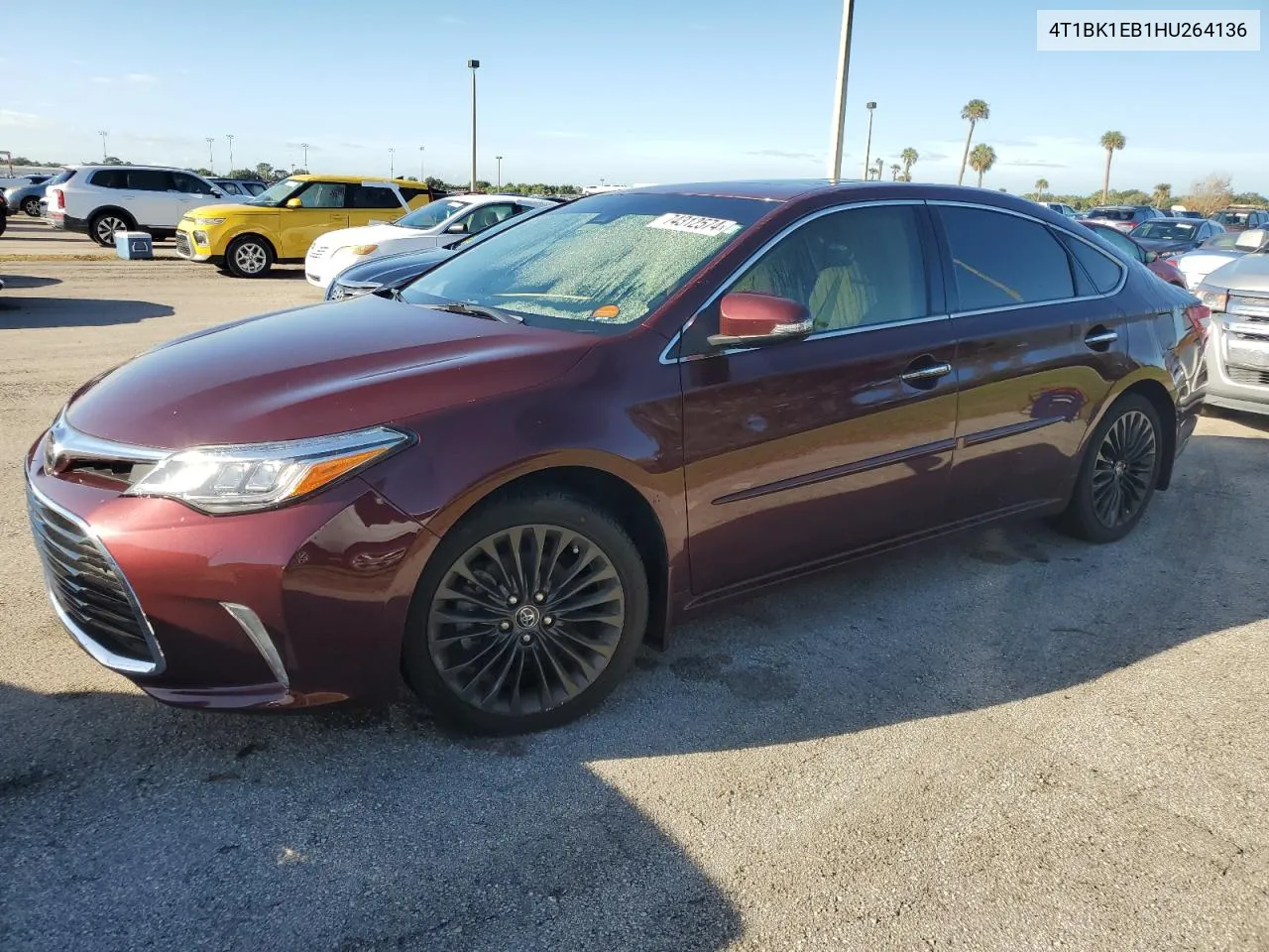 2017 Toyota Avalon Xle VIN: 4T1BK1EB1HU264136 Lot: 74312574