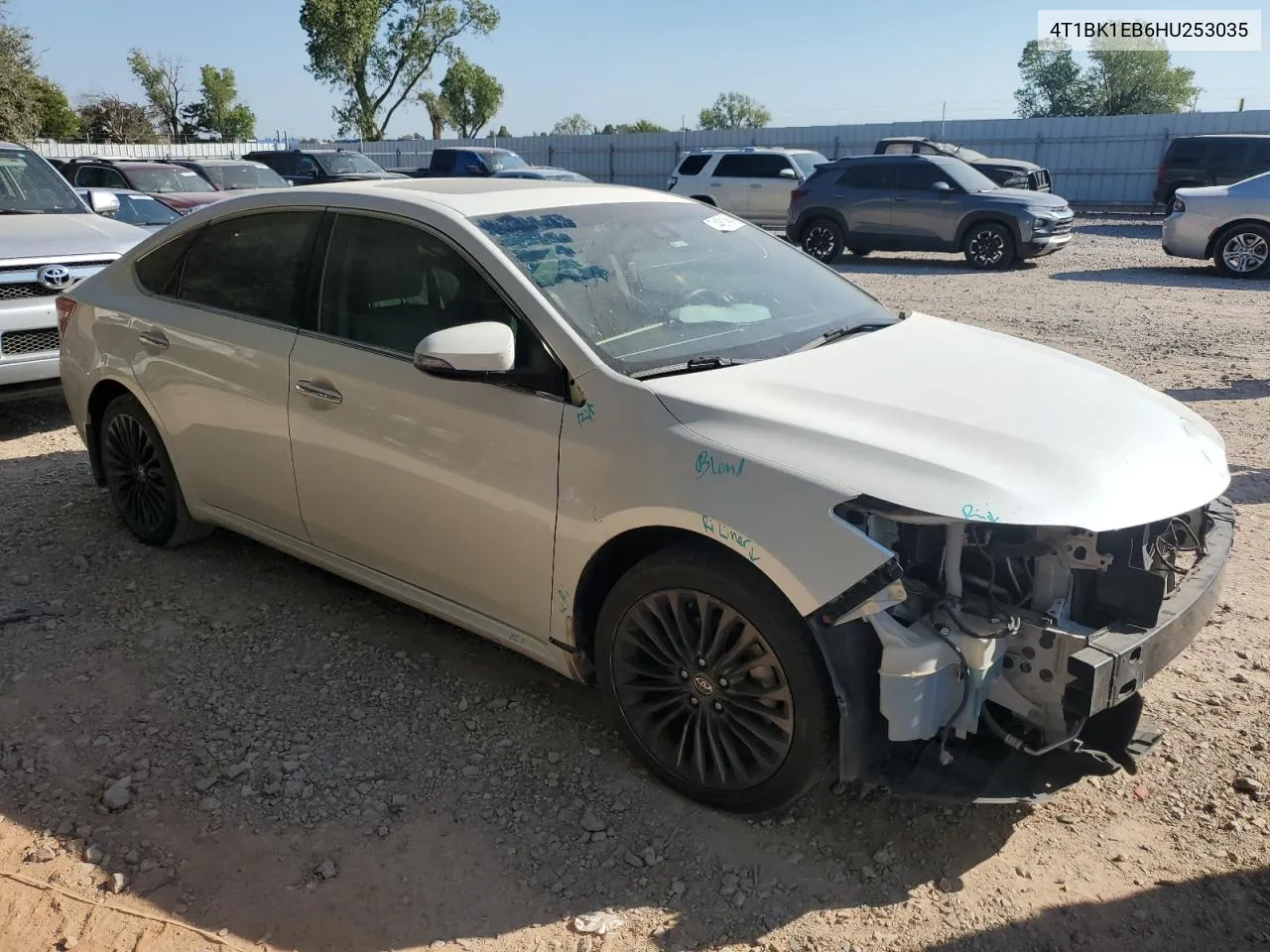 2017 Toyota Avalon Xle VIN: 4T1BK1EB6HU253035 Lot: 74481464