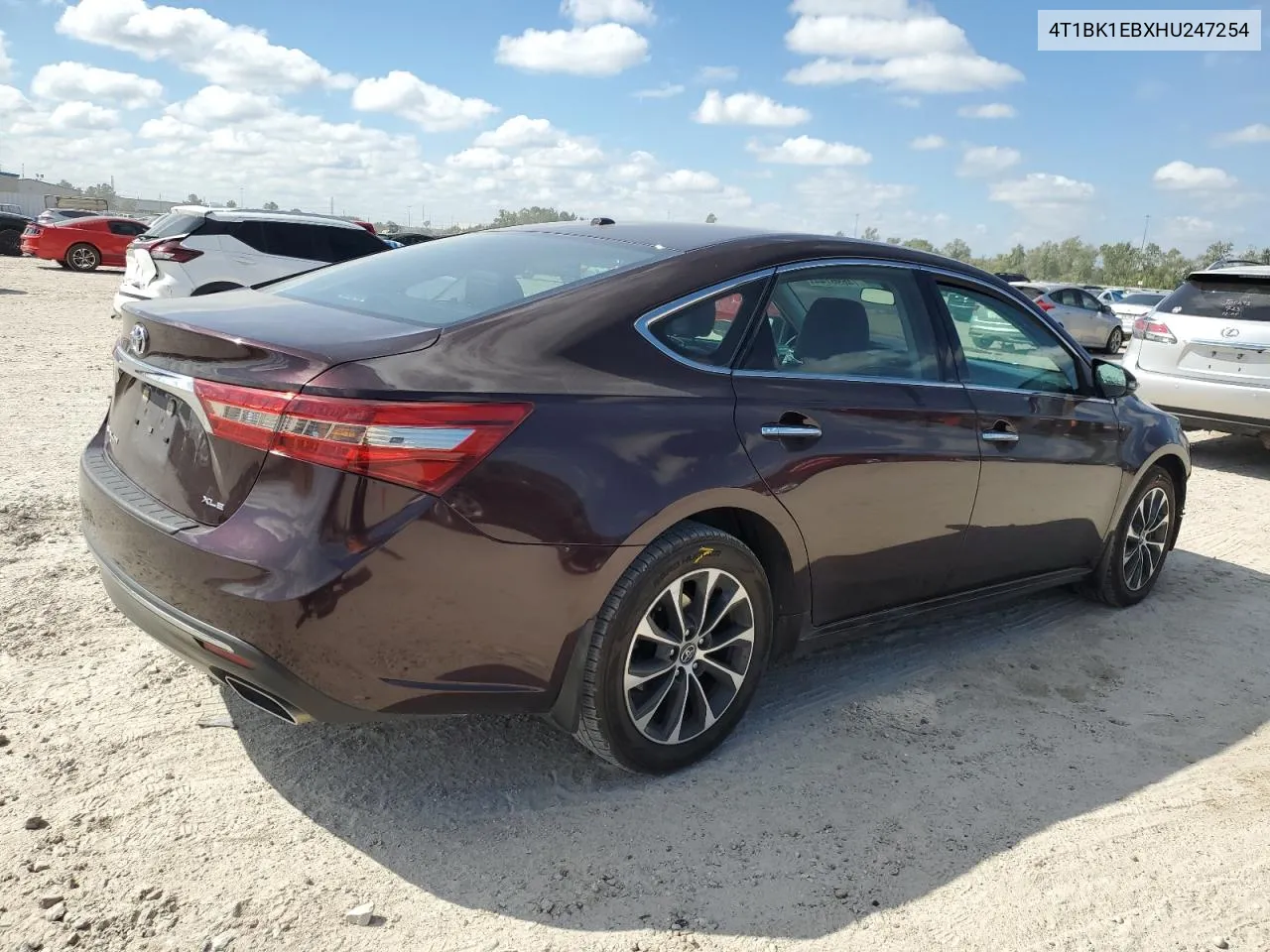 4T1BK1EBXHU247254 2017 Toyota Avalon Xle