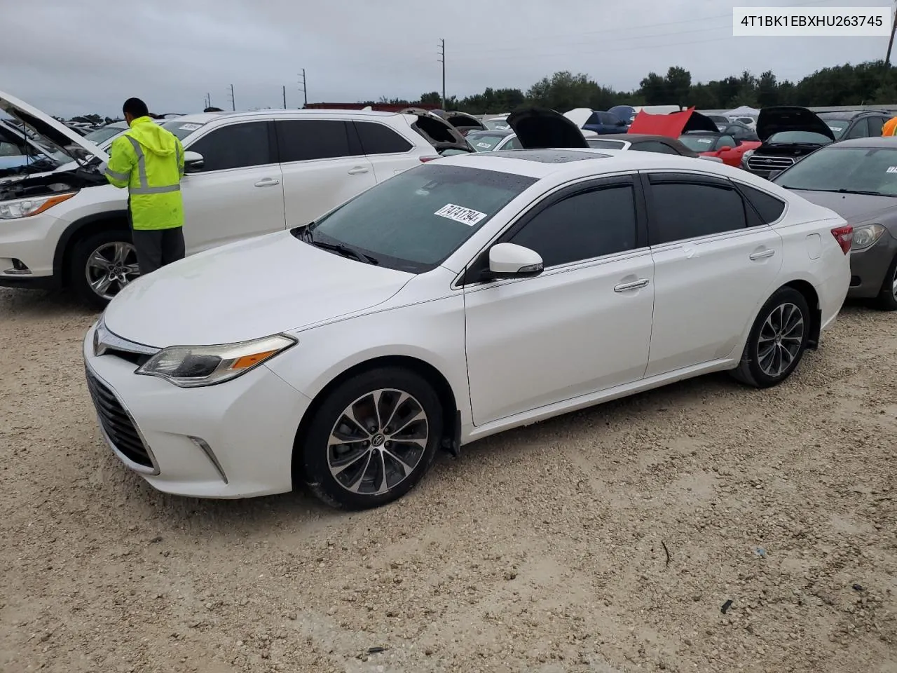 2017 Toyota Avalon Xle VIN: 4T1BK1EBXHU263745 Lot: 74741794