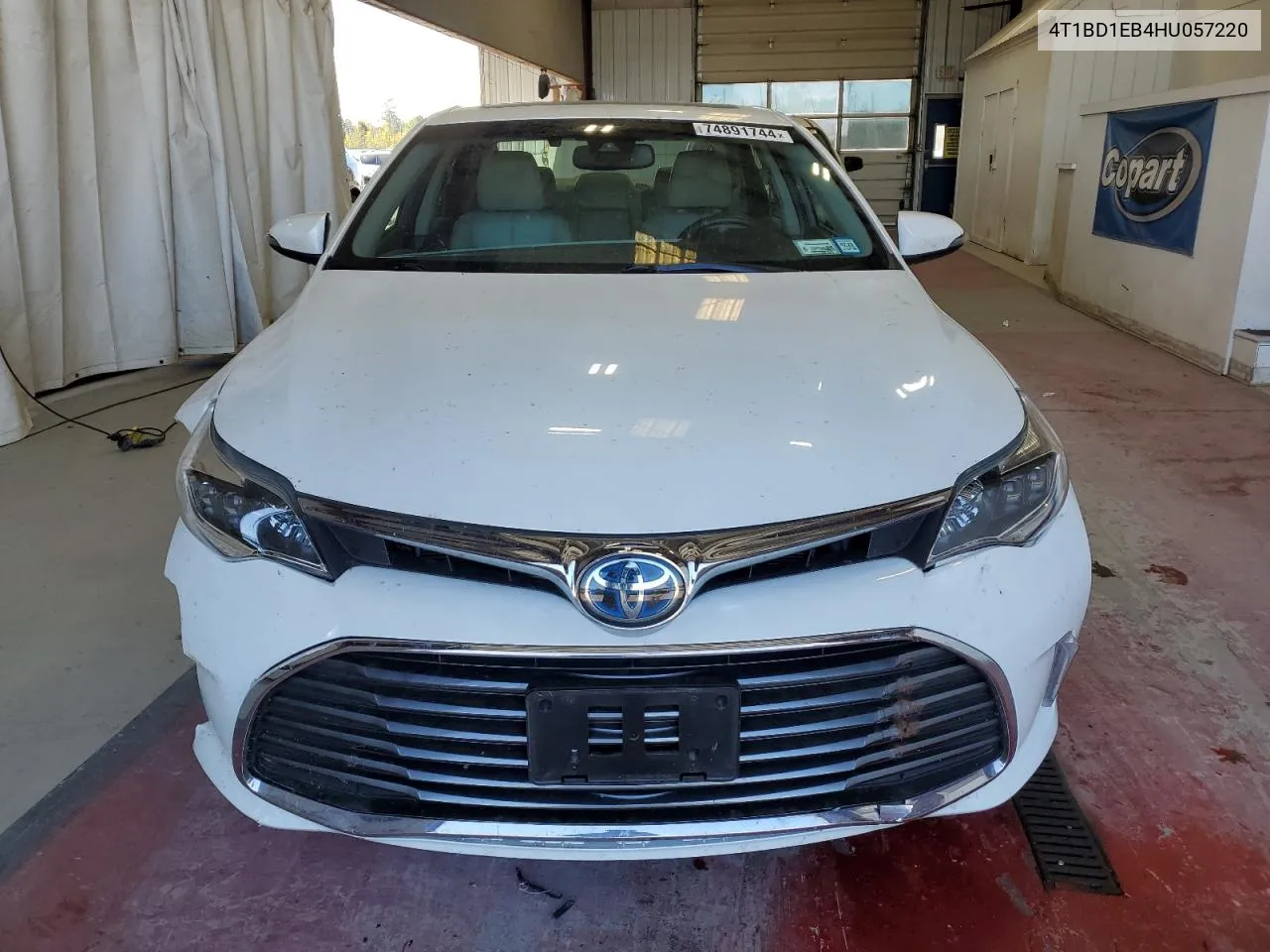 2017 Toyota Avalon Hybrid VIN: 4T1BD1EB4HU057220 Lot: 74891744