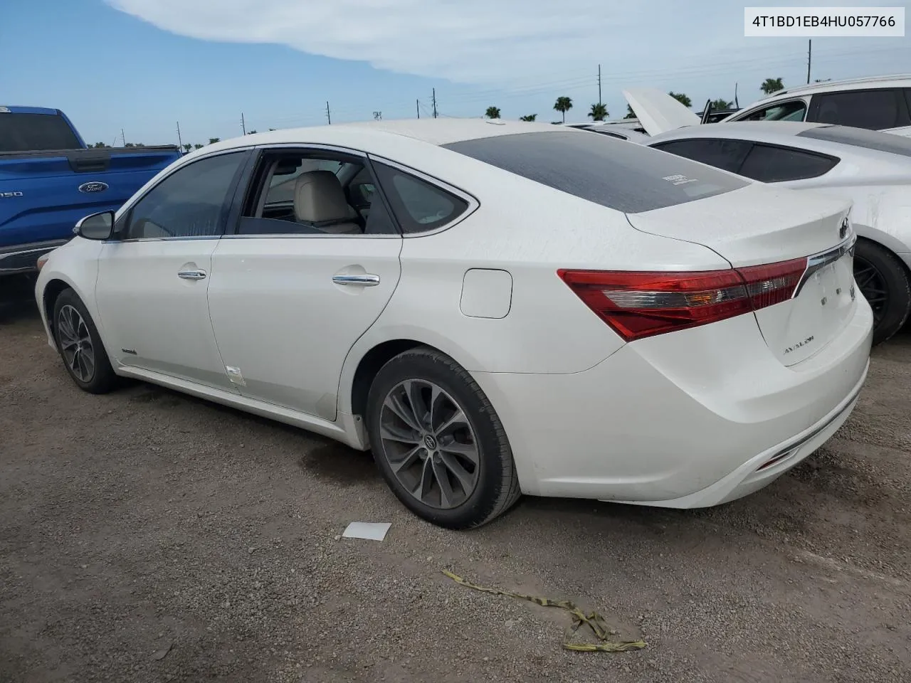 2017 Toyota Avalon Hybrid VIN: 4T1BD1EB4HU057766 Lot: 74961134