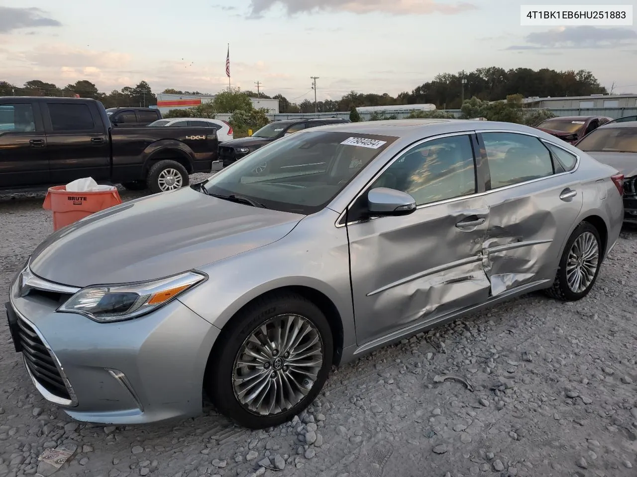 2017 Toyota Avalon Xle VIN: 4T1BK1EB6HU251883 Lot: 77984094