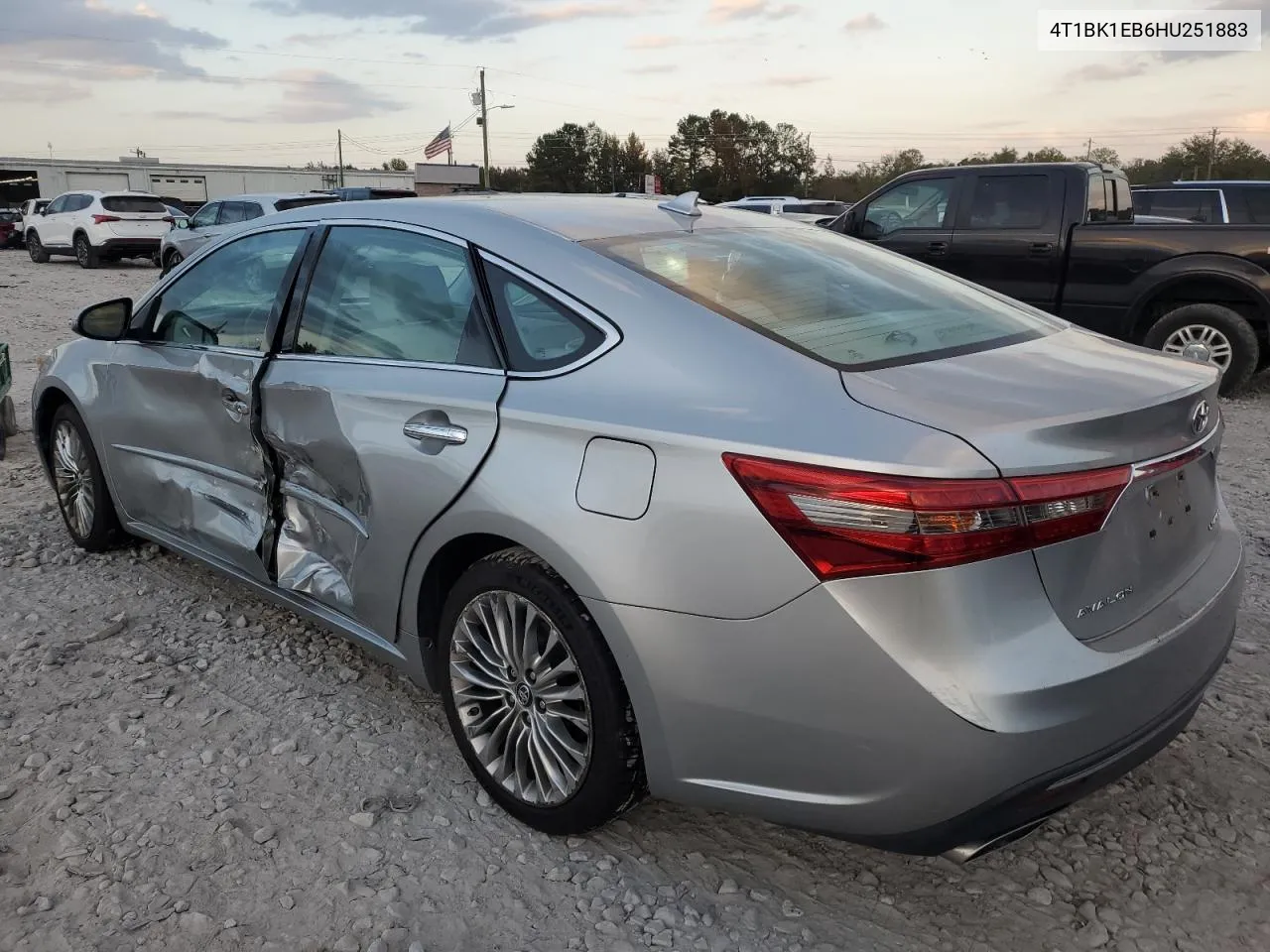 4T1BK1EB6HU251883 2017 Toyota Avalon Xle