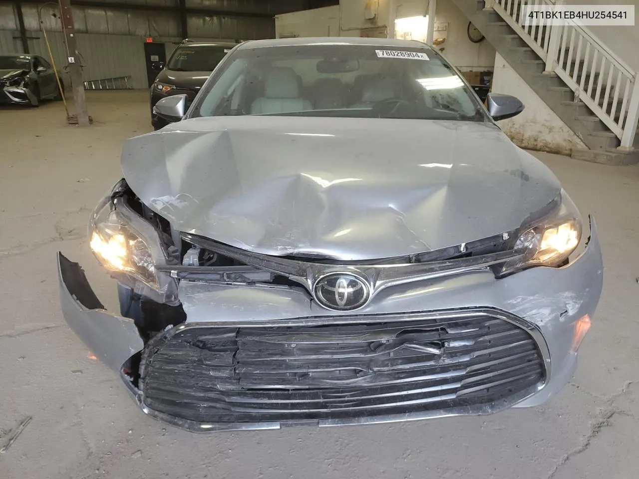 2017 Toyota Avalon Xle VIN: 4T1BK1EB4HU254541 Lot: 78028904