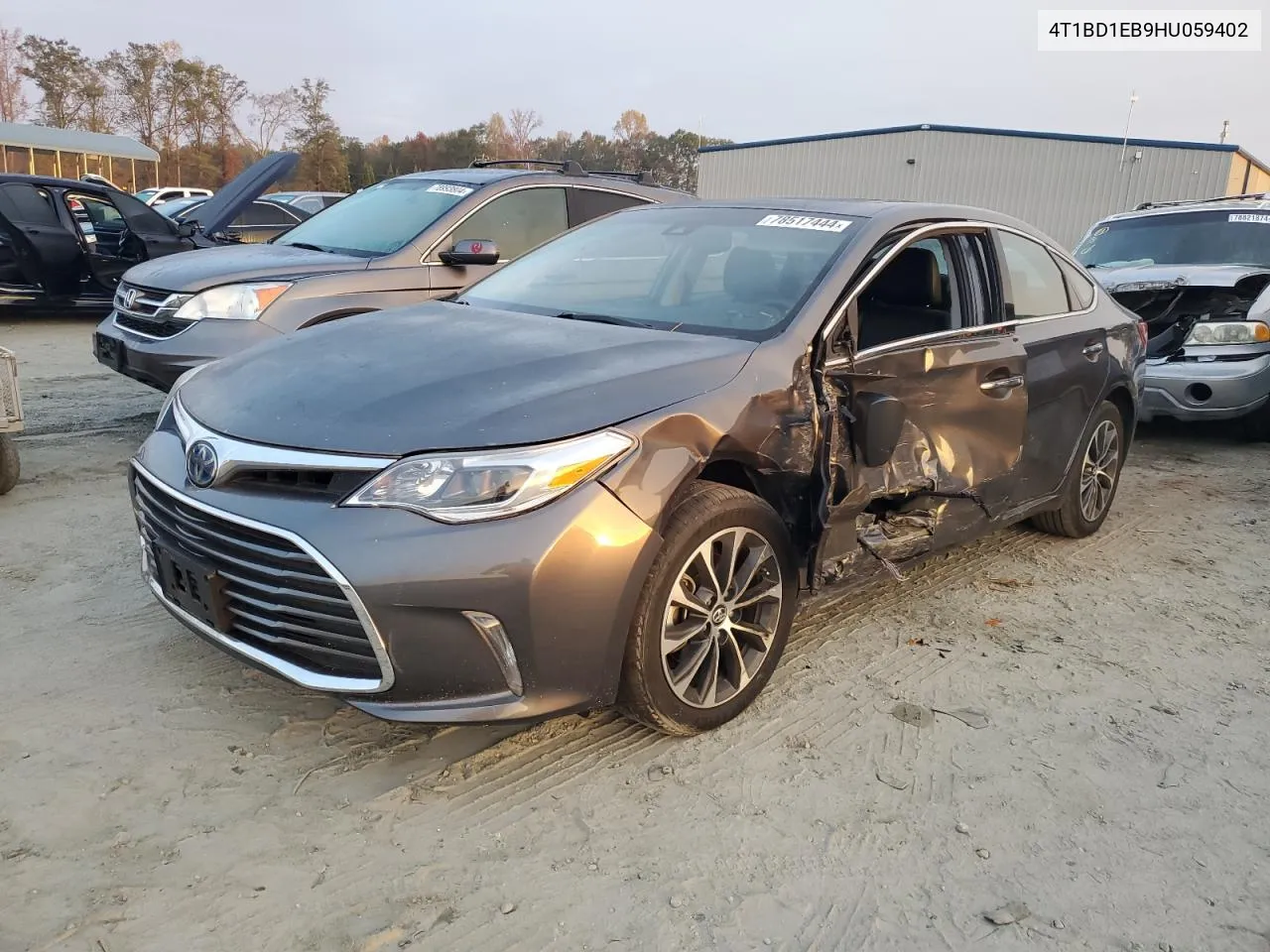 2017 Toyota Avalon Hybrid VIN: 4T1BD1EB9HU059402 Lot: 78517444