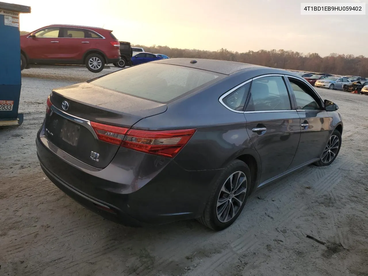 2017 Toyota Avalon Hybrid VIN: 4T1BD1EB9HU059402 Lot: 78517444