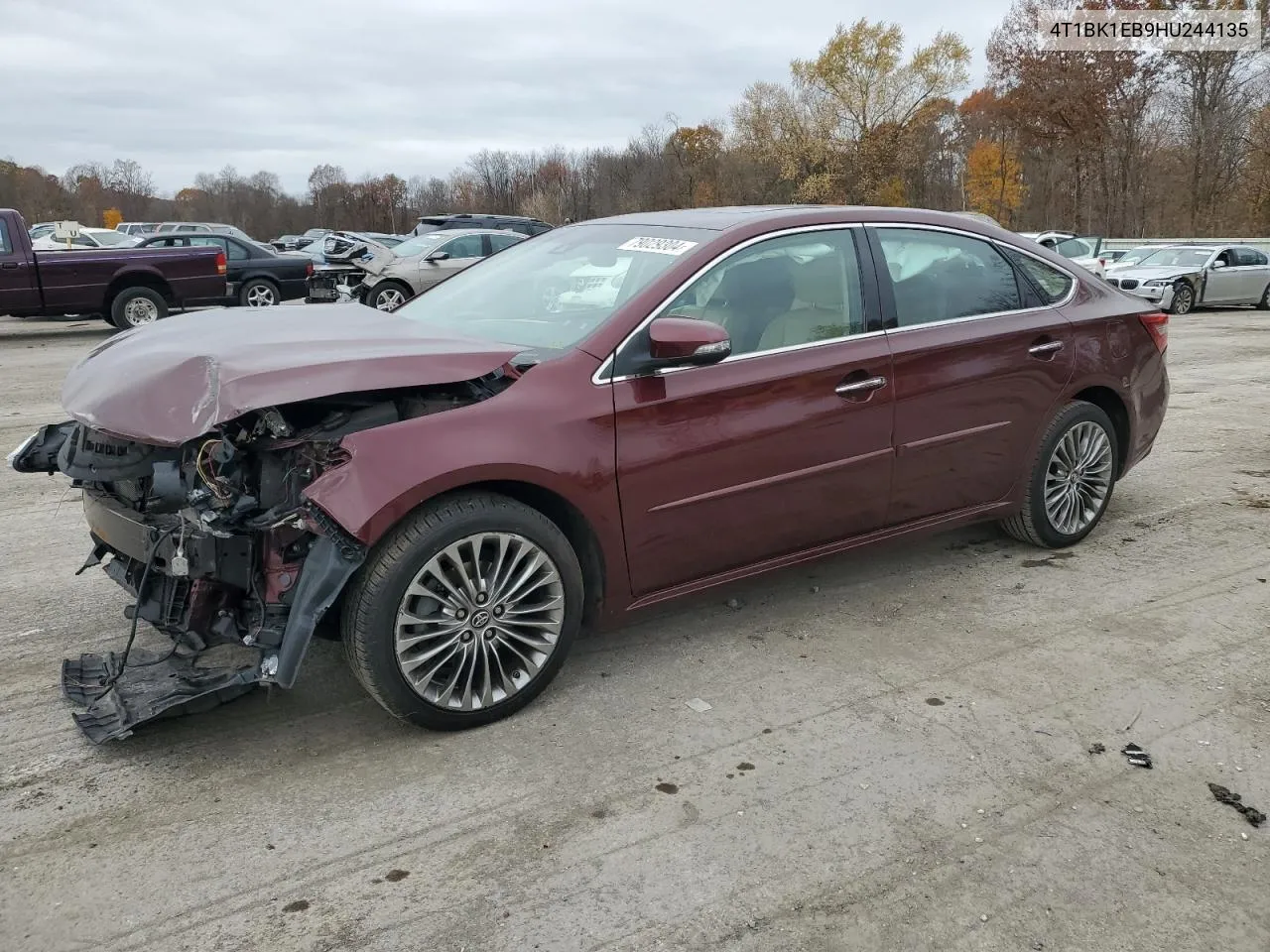 2017 Toyota Avalon Xle VIN: 4T1BK1EB9HU244135 Lot: 79029304