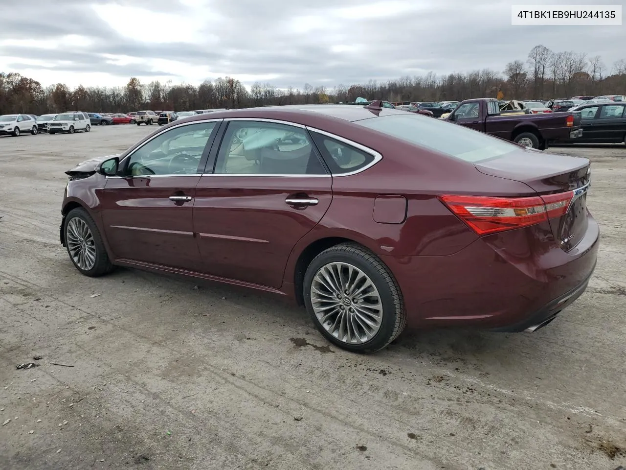 2017 Toyota Avalon Xle VIN: 4T1BK1EB9HU244135 Lot: 79029304