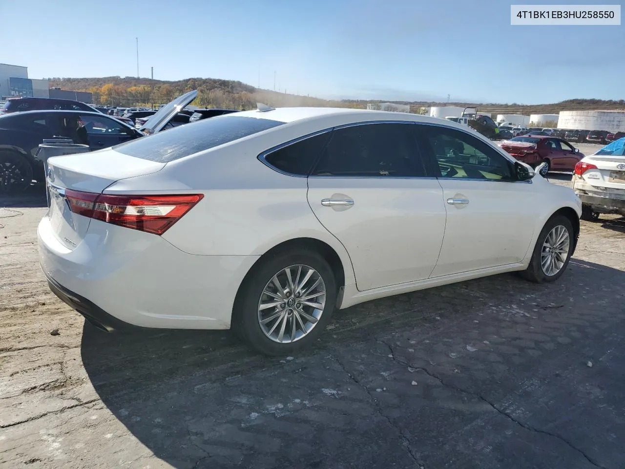 2017 Toyota Avalon Xle VIN: 4T1BK1EB3HU258550 Lot: 80987024