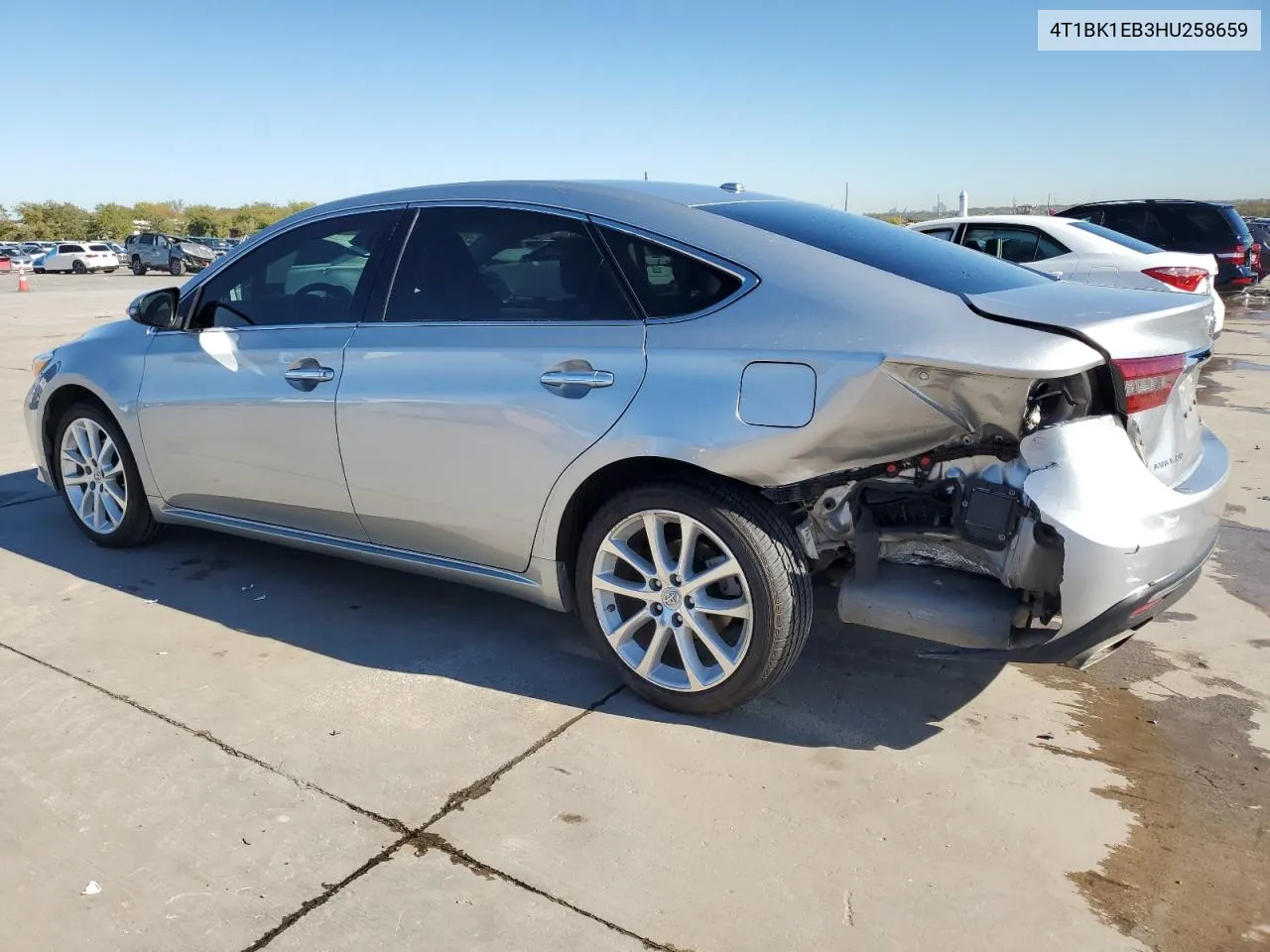 2017 Toyota Avalon Xle VIN: 4T1BK1EB3HU258659 Lot: 81194904