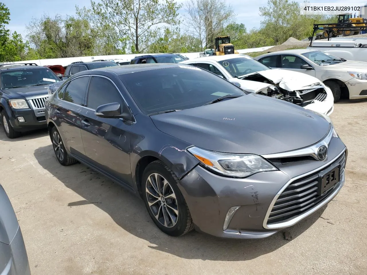 2018 Toyota Avalon Xle VIN: 4T1BK1EB2JU289102 Lot: 51963454