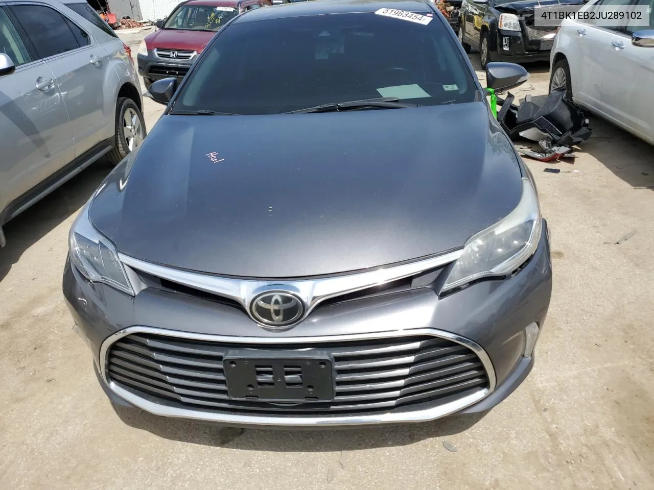 4T1BK1EB2JU289102 2018 Toyota Avalon Xle