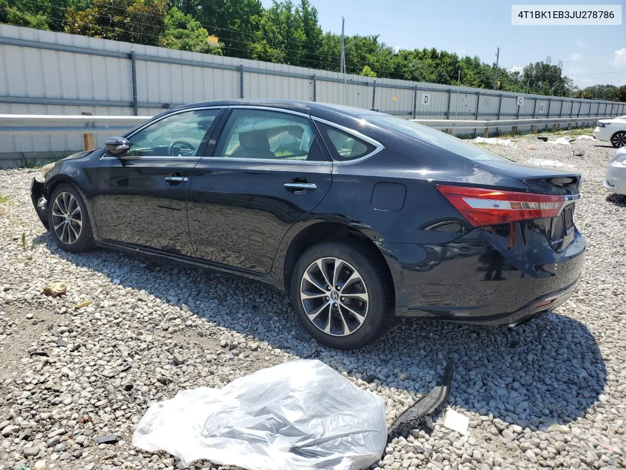 4T1BK1EB3JU278786 2018 Toyota Avalon Xle