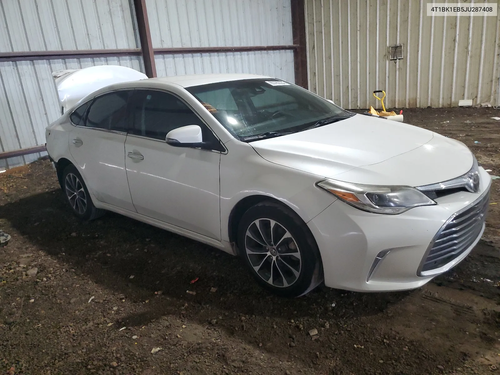 2018 Toyota Avalon Xle VIN: 4T1BK1EB5JU287408 Lot: 63782334