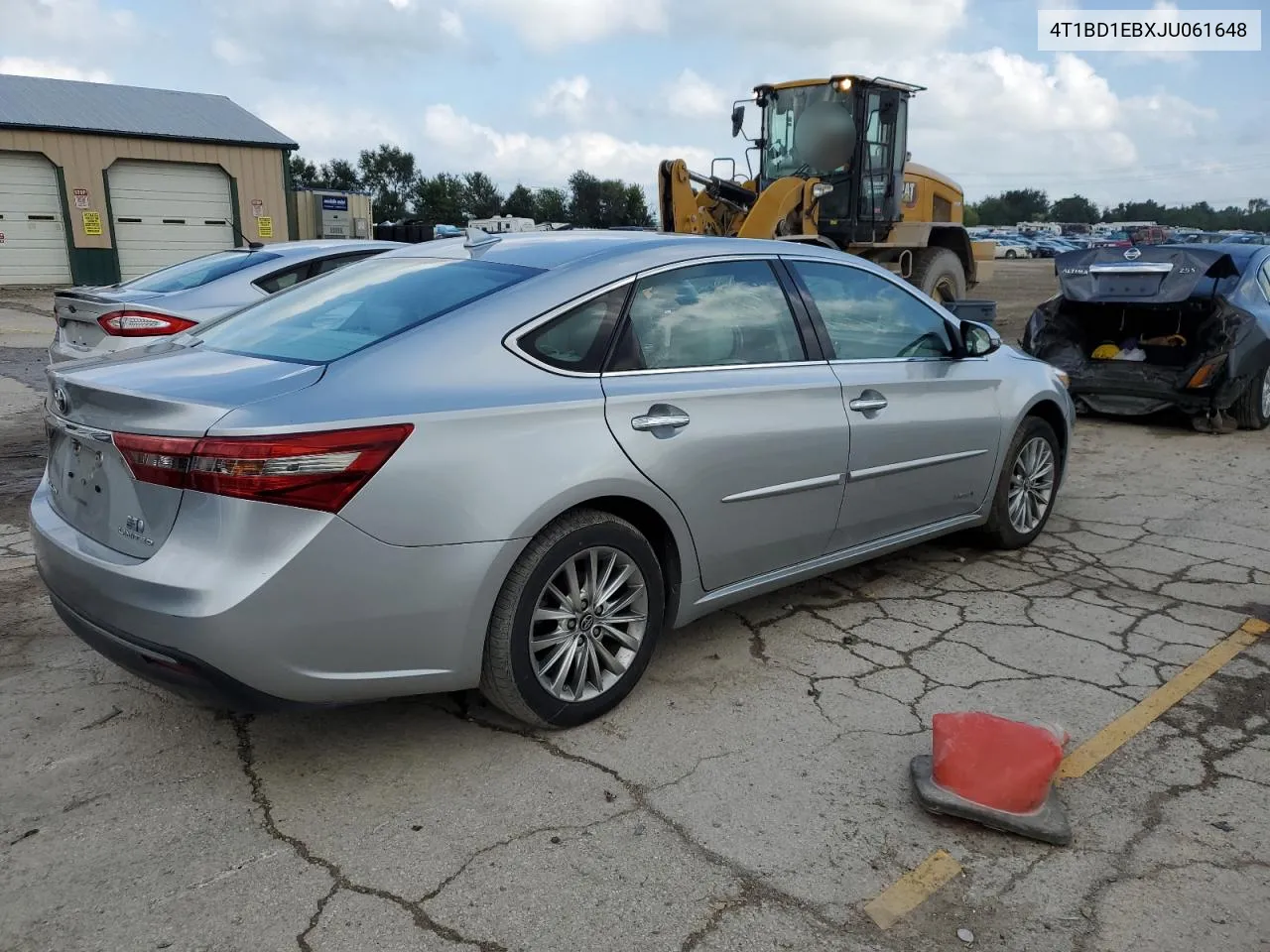 2018 Toyota Avalon Hybrid VIN: 4T1BD1EBXJU061648 Lot: 67784704