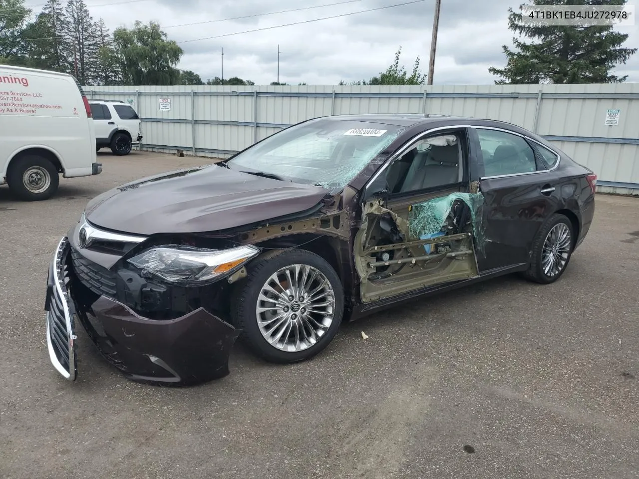 2018 Toyota Avalon Xle VIN: 4T1BK1EB4JU272978 Lot: 68820004