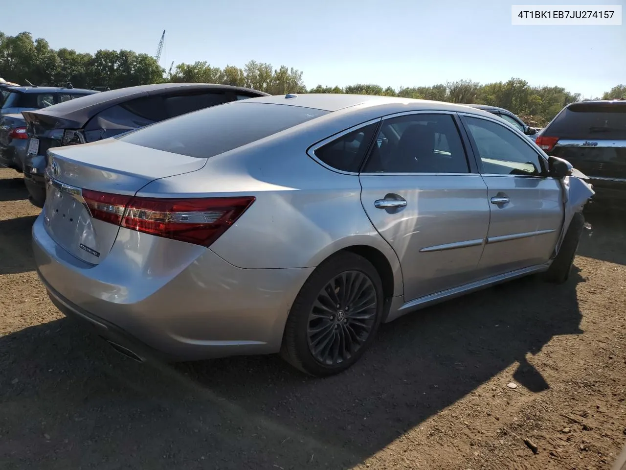 4T1BK1EB7JU274157 2018 Toyota Avalon Xle